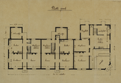 1217-0015 Tekeningen betreffende bouwkundige werkzaamheden aan woningen behorende aan het Huis Ruurlo, gelegen in de ...