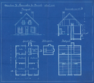 1217-0016 Tekeningen betreffende bouwkundige werkzaamheden aan woningen behorende aan het Huis Ruurlo, gelegen in de ...