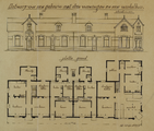 1217-0017 Tekeningen betreffende bouwkundige werkzaamheden aan woningen behorende aan het Huis Ruurlo, gelegen in de ...