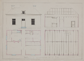 1217-0025 Tekeningen betreffende bouwkundige werkzaamheden aan woningen behorende aan het Huis Ruurlo, gelegen in de ...