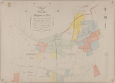 237-0001 Kaart van de havezathen Bingerden en Kell met de aangrenzende perceelen, 1932