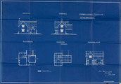 464 Verbouwing tuinhuis bij huis Wielbergen, 1914
