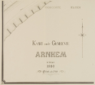11-0013 Kaart van de gemeente Arnhem in het jaar 1889, 1889
