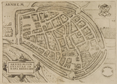 5-0003 Arnhem : Arnhemium Gelriae in ripa Rheni opp., [1555-1604]