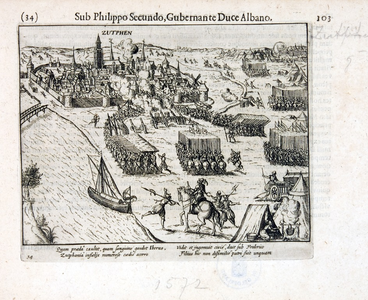 62 [Beleg en inname van Zutphen in 1572, [ca. 1580]