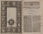 184-0002 Blad met wapens van de provincies der Nederlanden, 1612