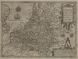277-0002 Belgiae : inferioris descriptio emendata cum circumjacentium regionum confinis, 1651