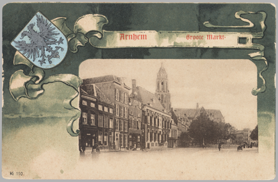 1366 Arnhem Groote Markt, ca. 1900
