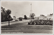 2180 Arnhem, oprit Rijnbrug stadszijde, ca. 1950
