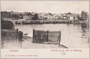 2588 Arnhem Gezicht op de stad en Rijnbrug., ca. 1905