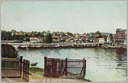 2589 Arnhem Gezicht op de stad en Rijnbrug., 1907-03-28