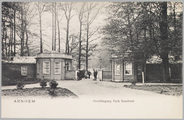 2745 Arnhem Hoofdingang Park Sonsbeek, ca. 1905