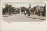 324 Arnhem Brug over het spoor, ca. 1930