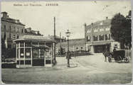 3896 Station met Tramhuis. Arnhem, ca. 1915