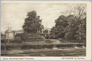 4639 Huize Bronbeek vanaf Velperweg Bronbeek bij Arnhem, ca. 1920