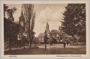 4887 Arnhem Walburgsplein en Walburgskerk, ca. 1920