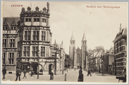 4892 Arnhem Stadhuis met Walburgstraat, ca. 1915