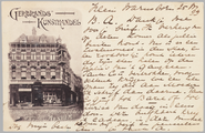 490 Gerbrands' Kunsthandel, Bureauartikelen Kantoorboekenfabriek Grooten Oord 9 en 10 Arnhem, 1899-05-26