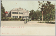 5112 Arnhem, Willemsplein met H.B.S., ca. 1905