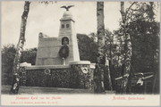 924 Monument Karel van der Heijden Arnhem, Berkenheuvel, ca. 1910