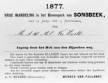 14046 Sonsbeek, 1877