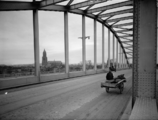 2115 Arnhem Zicht op Arnhem vanaf Rijnbrug, 1937