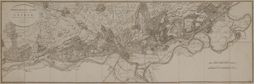 1111 Topographische kaart van de Omstreken van Arnhem, [Z.d], ca. 1800-1830