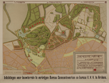 1121 Gemeente Arnhem. Kaart van de Wandel- en Villaparken Sonsbeek - de Braamberg en Klarenbeek, 1909-00-00