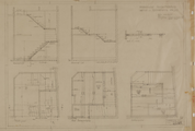 1168 Verbouwing passantenhuis. Beton v.h. trappenhuis, [Z.d], ca. 1952