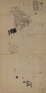 13 Plan op verwoestingen Arnhem-Oost, 1947-06-30
