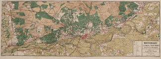 1616-0001 Wandelkaart van Arnhem en Omstreken. (Wageningen - Doesborg), 1878-00-00