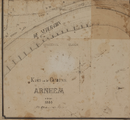 2036 Kaart van de Gemeente Arnhem in het jaar 1889, 1889.00.00.