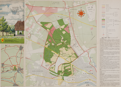 2190 Wandelkaart no.2. Warnsborn, Vijverberg, Hoge Erf, Lichtenbeek, Mariendaal, [Z.d, 1945-1950]