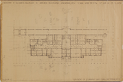 6784 Uitbreiding St. Elisabethsgasthuis te Arnhem. Plattegrond zenuwpaviljoen, 31-12-1932