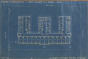 6793 Uitbreiding St. Elisabethsgasthuis te Arnhem. Plattegrond besm. paviljoen revisie, 31-12-1934