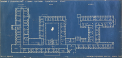 6795 Uitbreiding St. Elisabethsgasthuis te Arnhem. Plattegrond economieafdeeling revisie, 31-12-1934