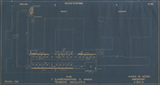6840 Revisieteekening St. Elisabethsgasthuis te Arnhem. Technische installatie's, 31-12-1935