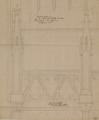 7969-0002 Detailteekening van den Groote of St. Eusebiuskerktoren te Arnhem, 1899