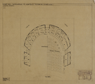 8014 Opmeting schouwburg te Arnhem. Teekening no. 1. Begane grond, 01-02-1930