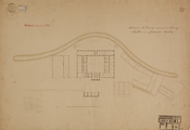 8105 Situatie teekening van nieuw te bouwen stallen in de gemeente Arnhem. 21, [Z.d], 1830-1944