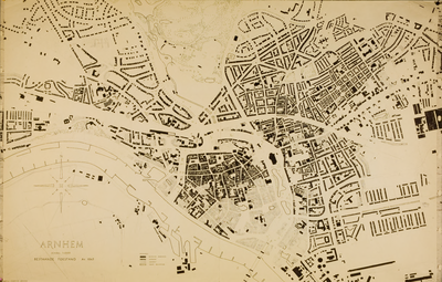 9 Arnhem. Bestaande toestand anno 1945, 1945-00-00