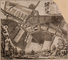 173 Platte grond van de heerl[..] Roosendaal buy[..] : na de voetmaet afgetekent, [1718]