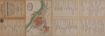 79-0002 Wandelkaart : gids voor de bezoekers van Arnhem en omstreken, Wageningen, Bennekom, Ede, Renkum, Heelsum, ...