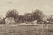 1018 Heelsum, Gezicht op 't Kerkje, 1900-1910