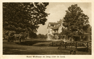 1363 Hotel Wolfheze en brug over de beek, 1920