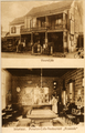 3006 Voorzijde en interieur Pension-Cafe-Restaurant Rozande, 1910-1920