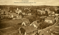 3387 Panorama vanaf de Watertoren over het dorp, 1920-1925