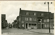 523 Renkum, Dorpsplein met Dorpsstraat, 1950-1953