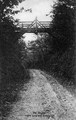 1825 De Steeg, Holle Weg met bruggetje, 1930-08-01