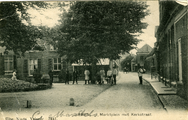 3054 Dieren, Marktplein met Kerkstraat, 1906-12-23